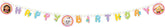 Gabby's Dollhouse FSC Paper Party Letter Happy Birthday Banner