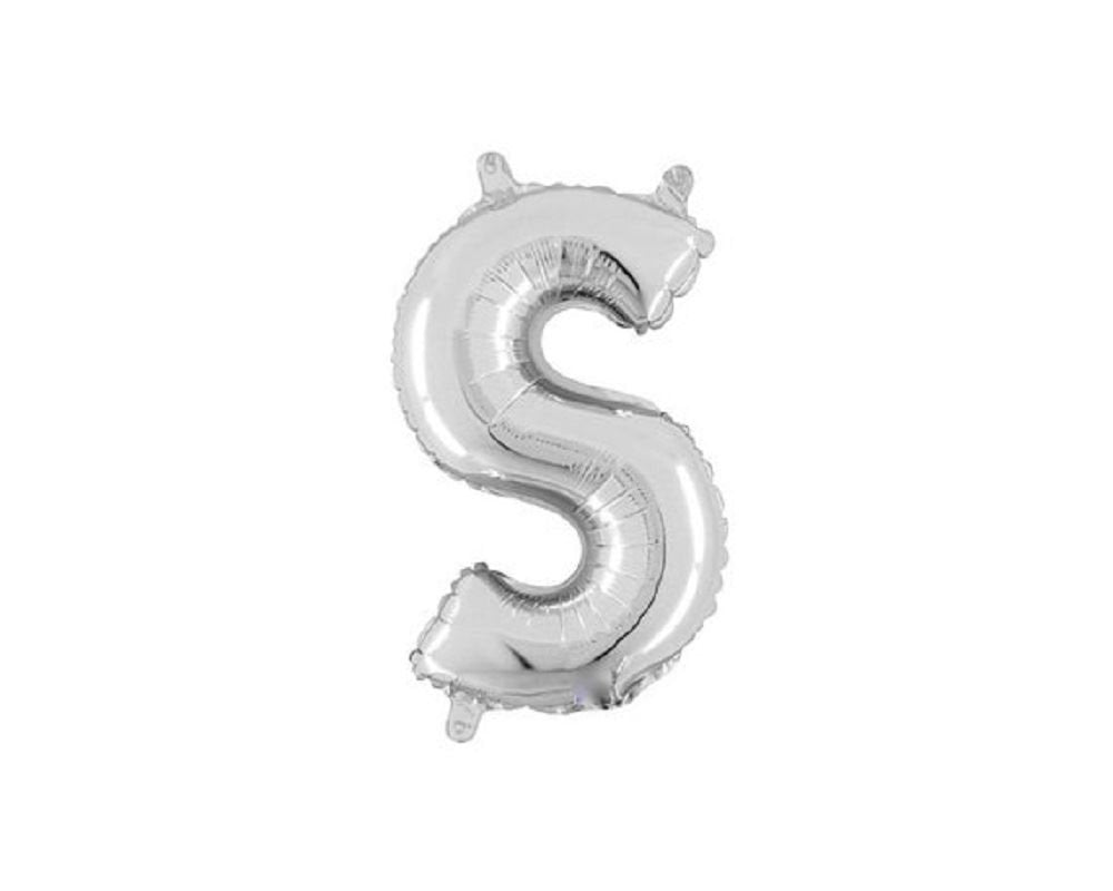 16" Silver Number 0 Foil Balloons Air Filled Self Inflating Birthday Anniversary Wedding Party Banner Decorations