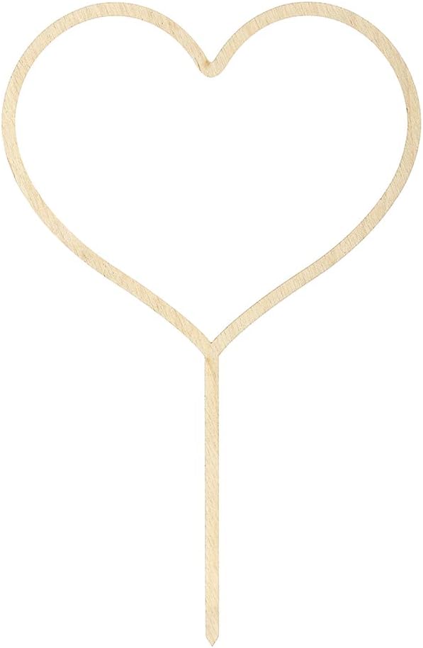 Cake Topper Happy Birthday Wood 16.5 cm Cake Decoration Cupcake Cake Birthday Party