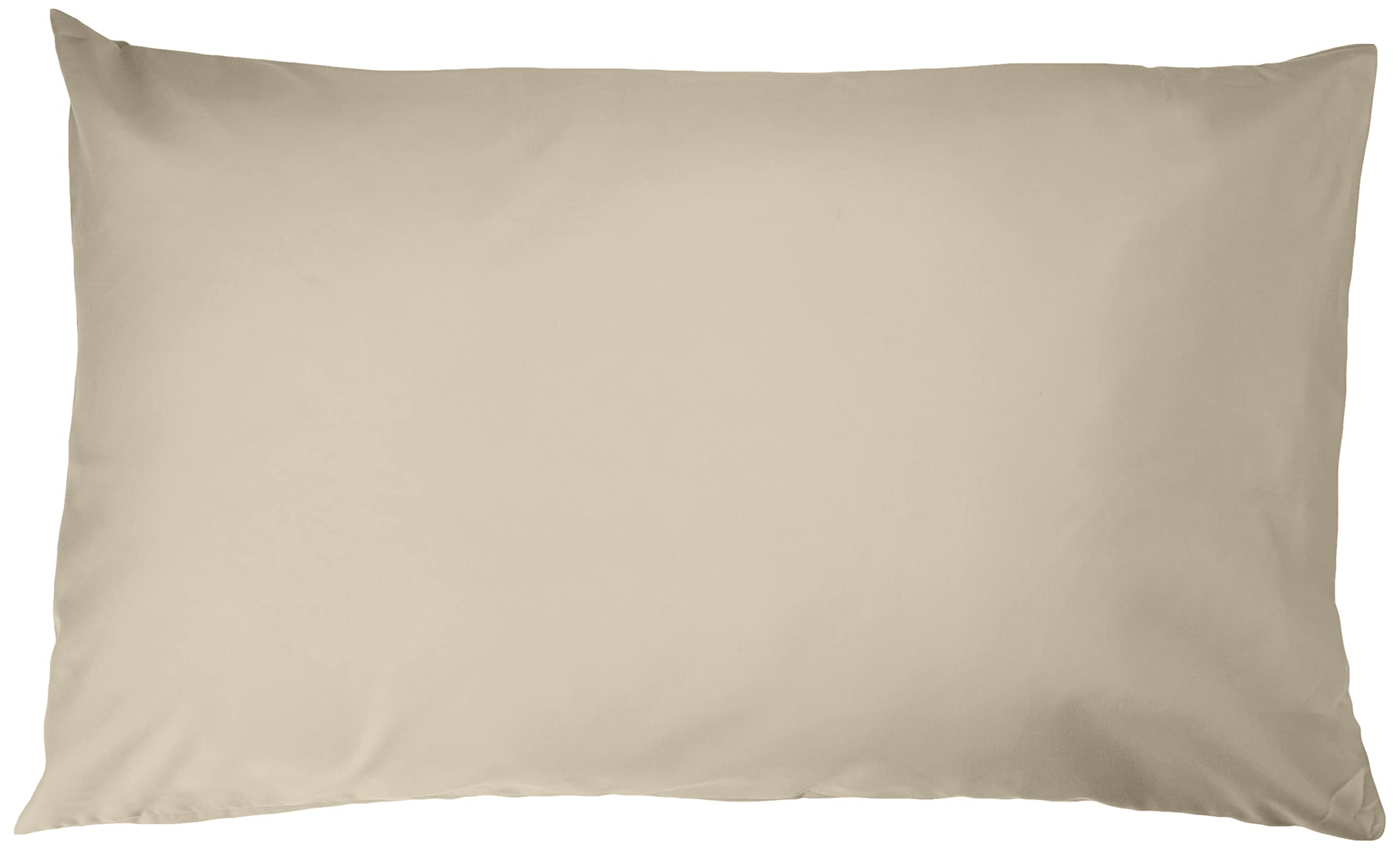 Amazon Basics Microfiber Pillowcases, Standard Size 50 x 80 cm (Pack of 2), Navy Blue, Pillows Not Included