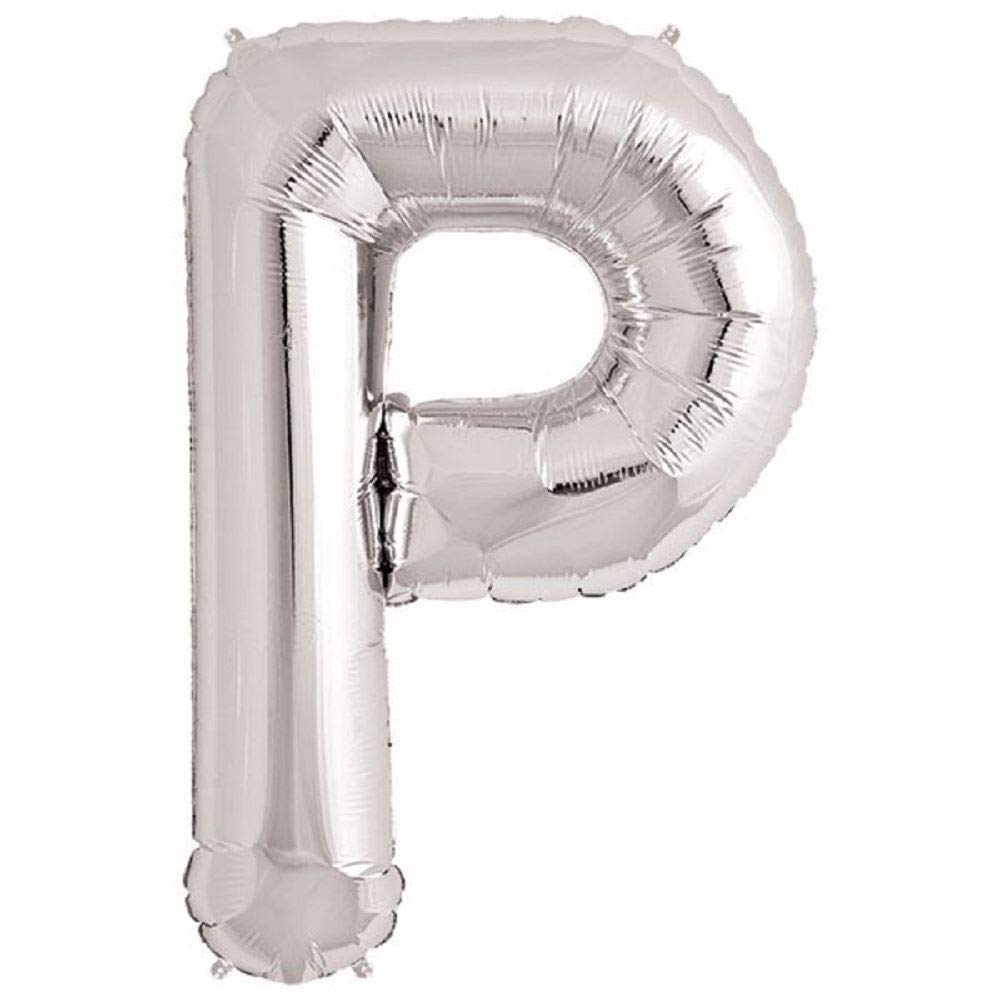 16" Silver Number 0 Foil Balloons Air Filled Self Inflating Birthday Anniversary Wedding Party Banner Decorations