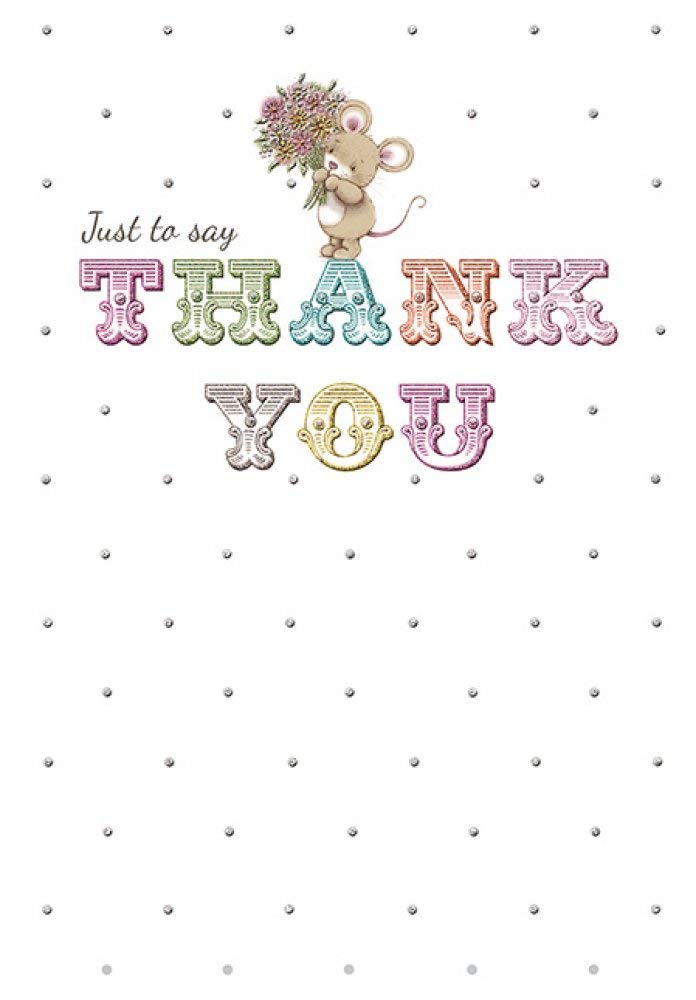 Piccadilly Greetings Heartfelt Wishes Sentimental Thank You Card - 9 x 6 inches - Regal Publishing,Yellow