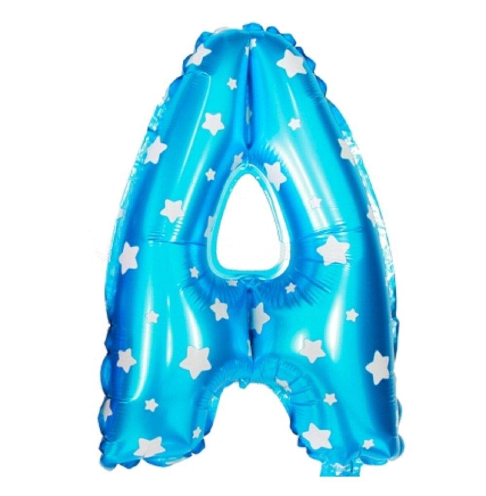 16" Silver Number 0 Foil Balloons Air Filled Self Inflating Birthday Anniversary Wedding Party Banner Decorations