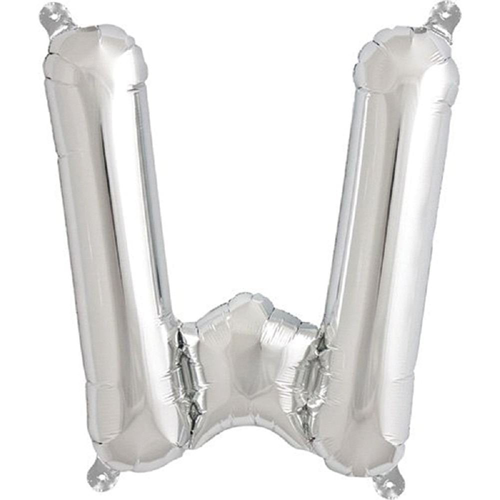 16" Silver Number 0 Foil Balloons Air Filled Self Inflating Birthday Anniversary Wedding Party Banner Decorations