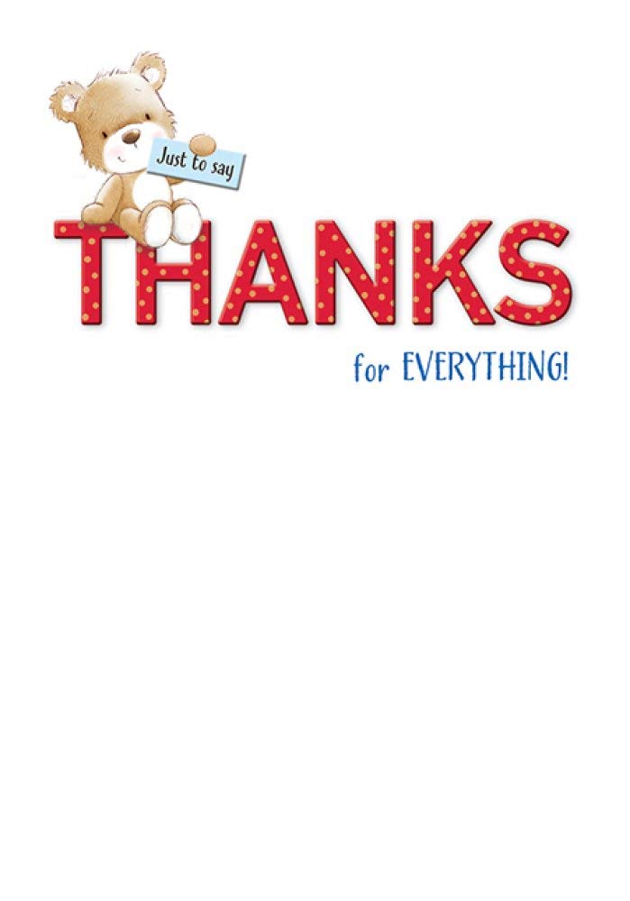 Piccadilly Greetings Heartfelt Wishes Sentimental Thank You Card - 9 x 6 inches - Regal Publishing,Yellow