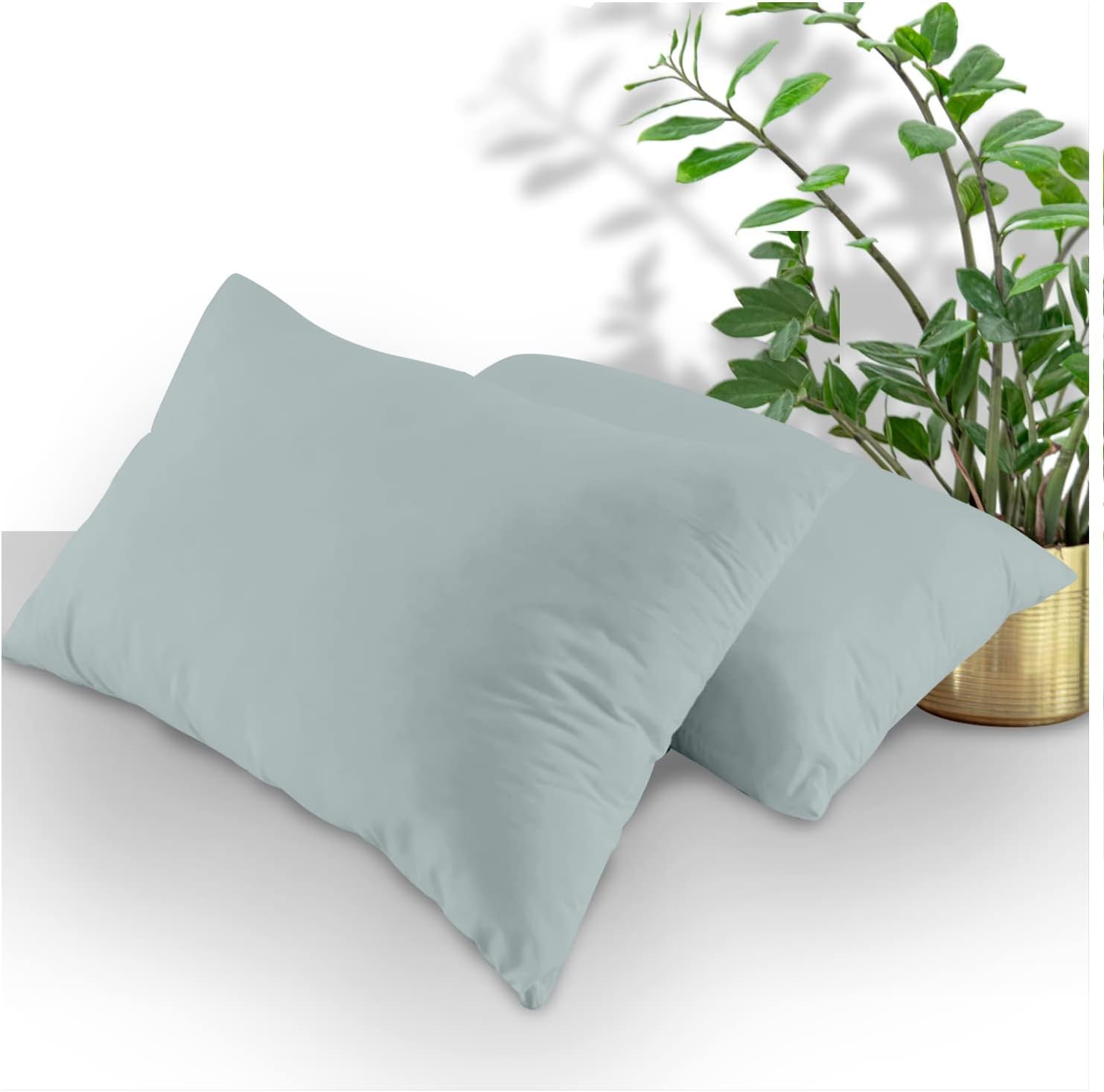 GC GAVENO CAVAILIA Housewife Pillowcases 2 Pack, Breathable Standard Pillow Cases, Plain Pillow Covers With Envelop Closure, Berry, 708766, 2 x Pillow Case
