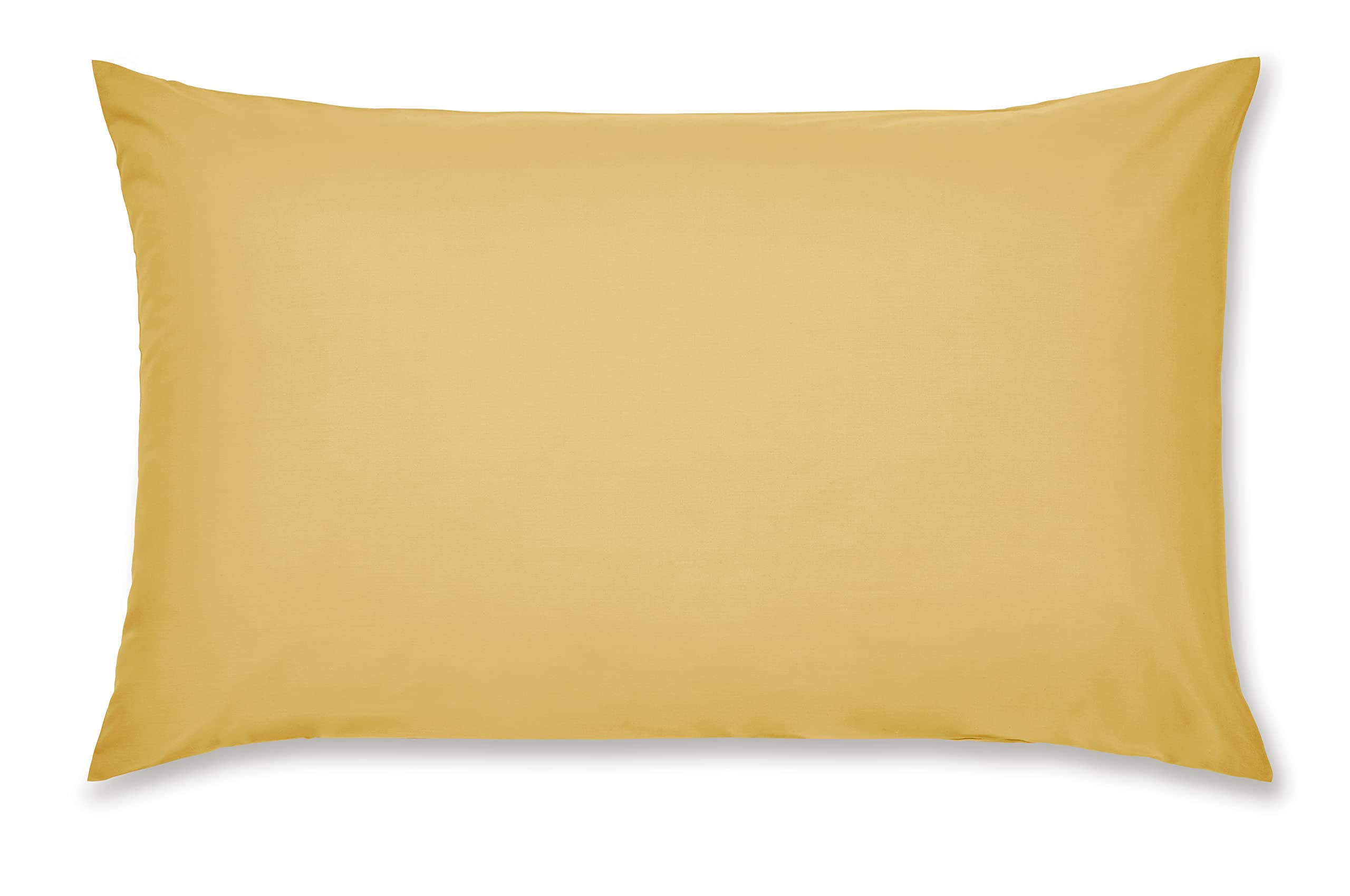 Catherine Lansfield Easy Iron Percale Standard Pillowcase Pair Sage Green