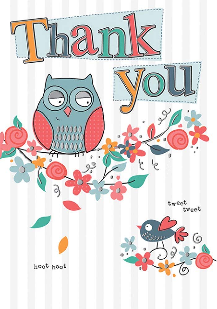 Piccadilly Greetings Heartfelt Wishes Sentimental Thank You Card - 9 x 6 inches - Regal Publishing,Yellow