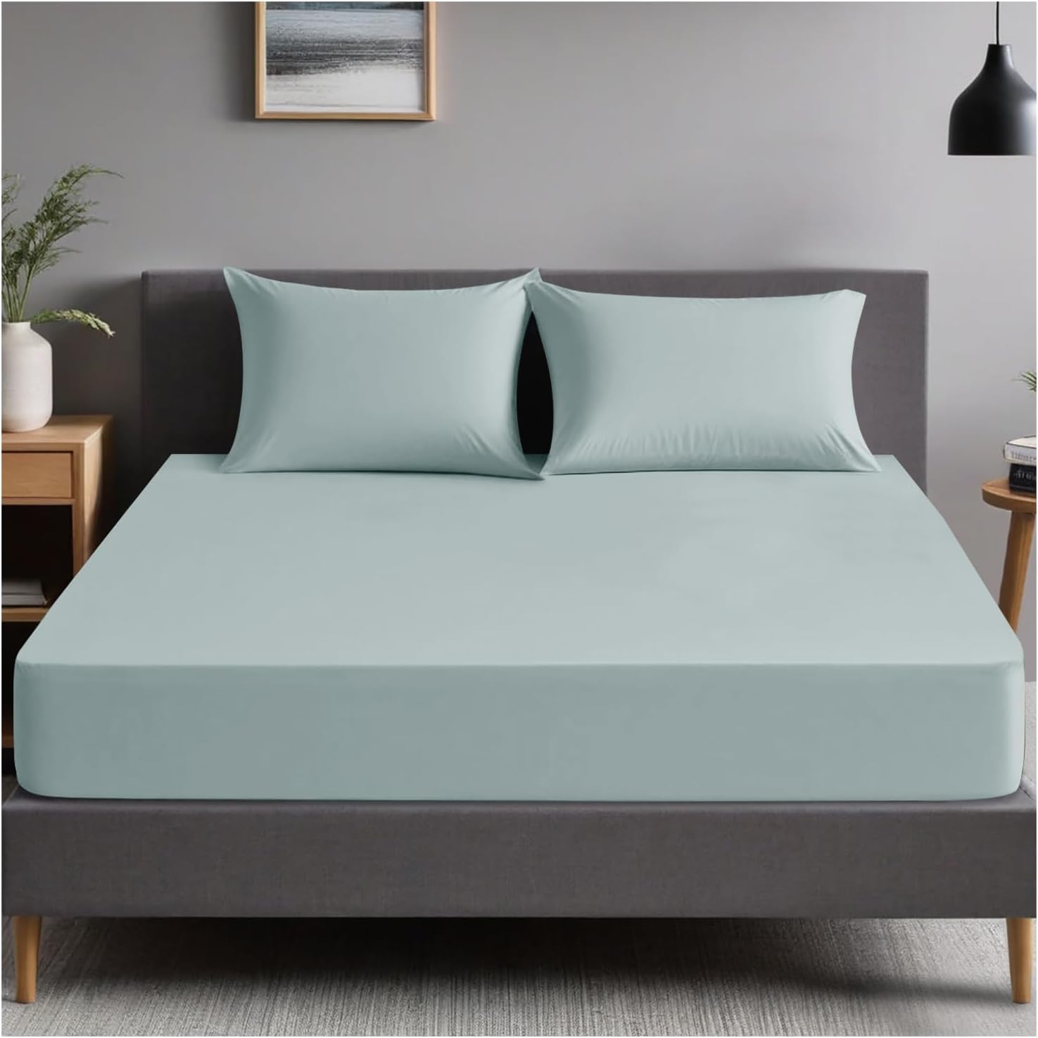 GC GAVENO CAVAILIA Housewife Pillowcases 2 Pack, Breathable Standard Pillow Cases, Plain Pillow Covers With Envelop Closure, Berry, 708766, 2 x Pillow Case