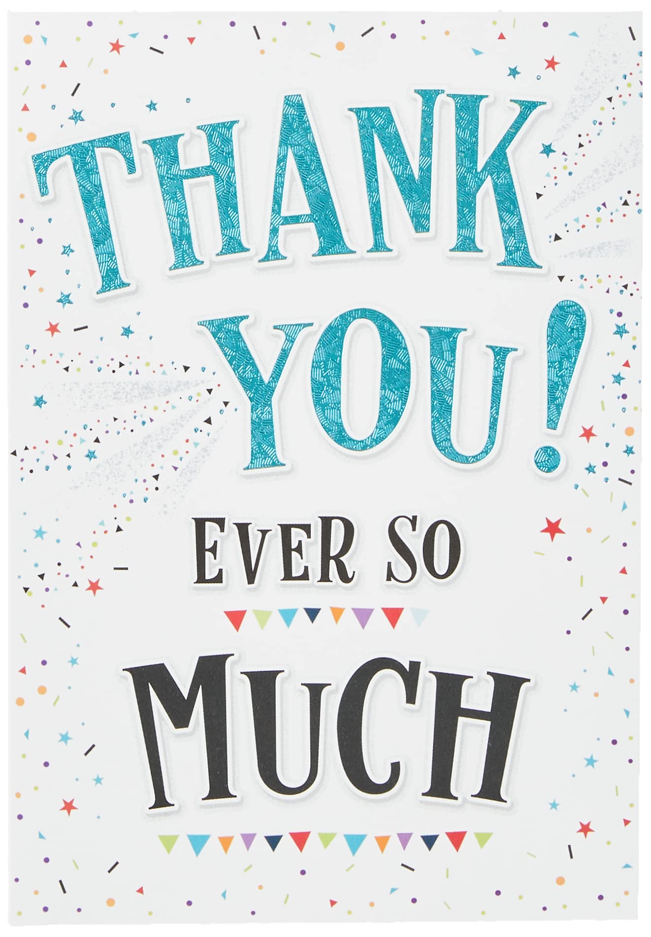 Piccadilly Greetings Heartfelt Wishes Sentimental Thank You Card - 9 x 6 inches - Regal Publishing,Yellow