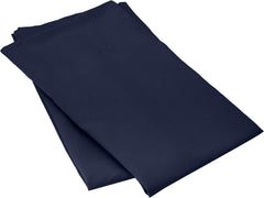 Amazon Basics Microfiber Pillowcases, Standard Size 50 x 80 cm (Pack of 2), Navy Blue, Pillows Not Included