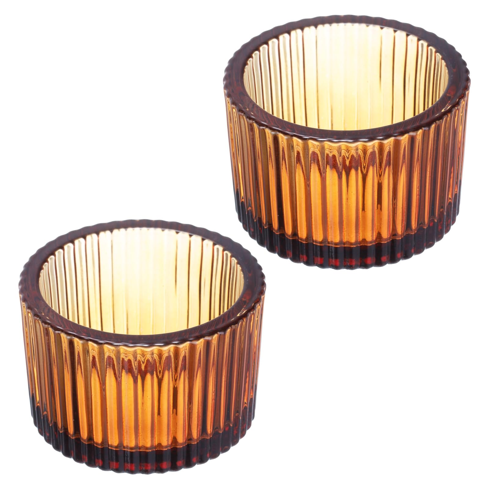 PATIKIL 2 Pcs Tealight Candle Holder, Tea Lights Candle Holder Glass Votive Candle Holders Glass Candle Holders for Table Centerpiece Decor Wedding Dinner Party, Blue