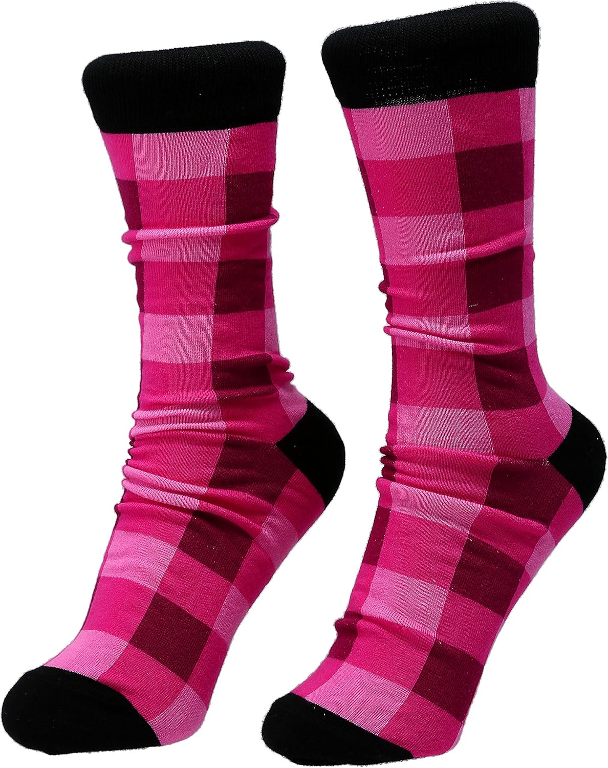 Pavilion Gift Company 71308 Mama Bear Loves Her Cubs Checkered Socks & 15.5 Oz Coffee Cup Mug Gift Set, Stoneware, White