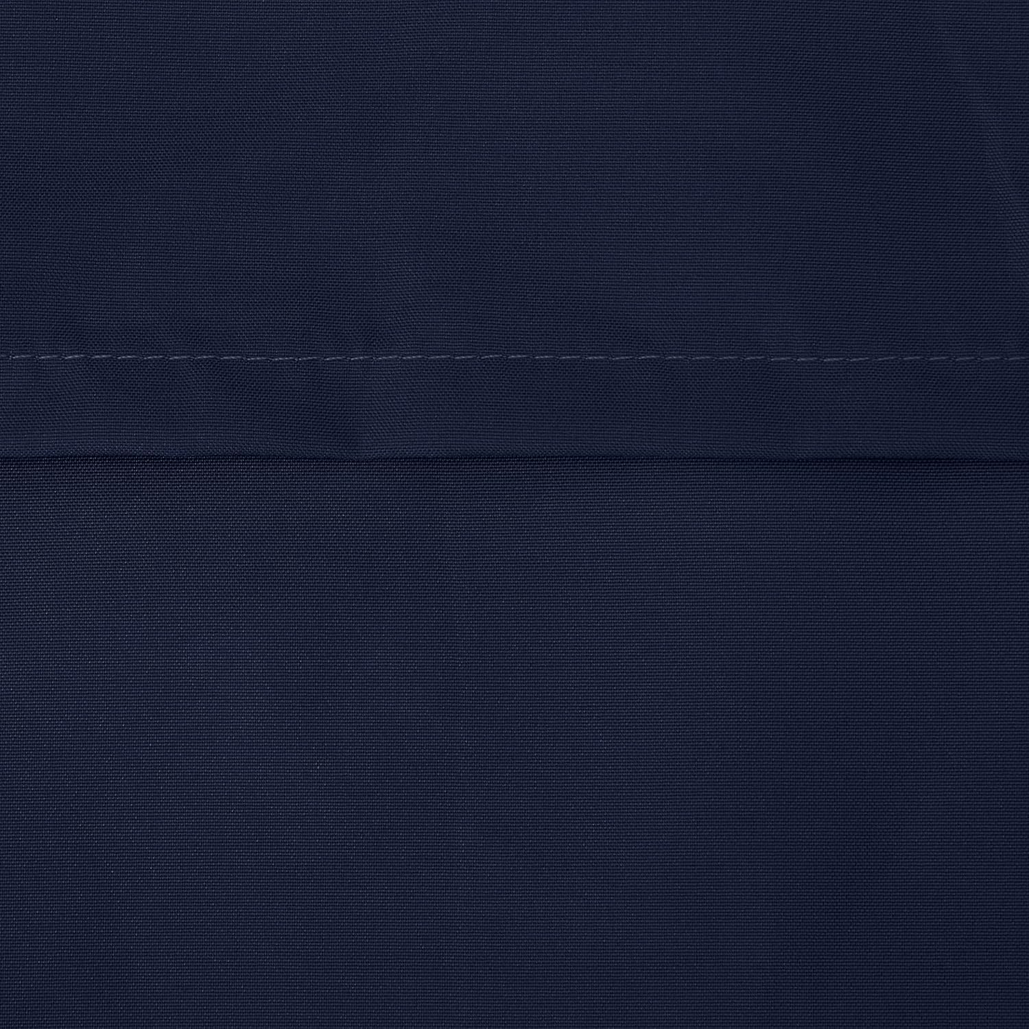 Amazon Basics Microfiber Pillowcases, Standard Size 50 x 80 cm (Pack of 2), Navy Blue, Pillows Not Included