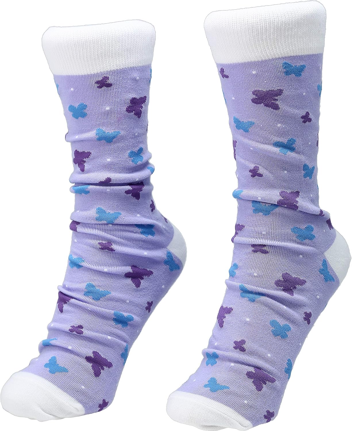 Pavilion Gift Company 71309 Mother Love You So Much Butterfly Socks & 15.5 Oz Coffee Cup Mug Gift Set, Stoneware, White